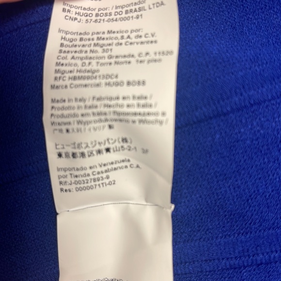 Hugo Boss Blue Dress NWT - Picture 8 of 8